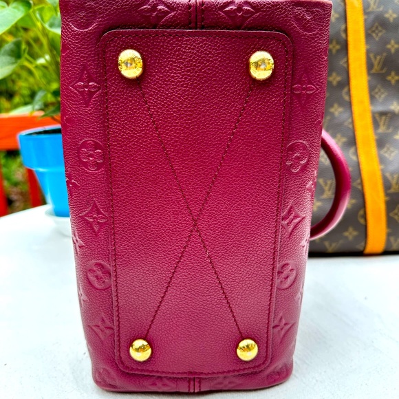 💕AUTHENTIC Louis Vuitton AURORE Monogram Empreinte Speedy BANDOULIERE 25 Bag💕 - Picture 6 of 14